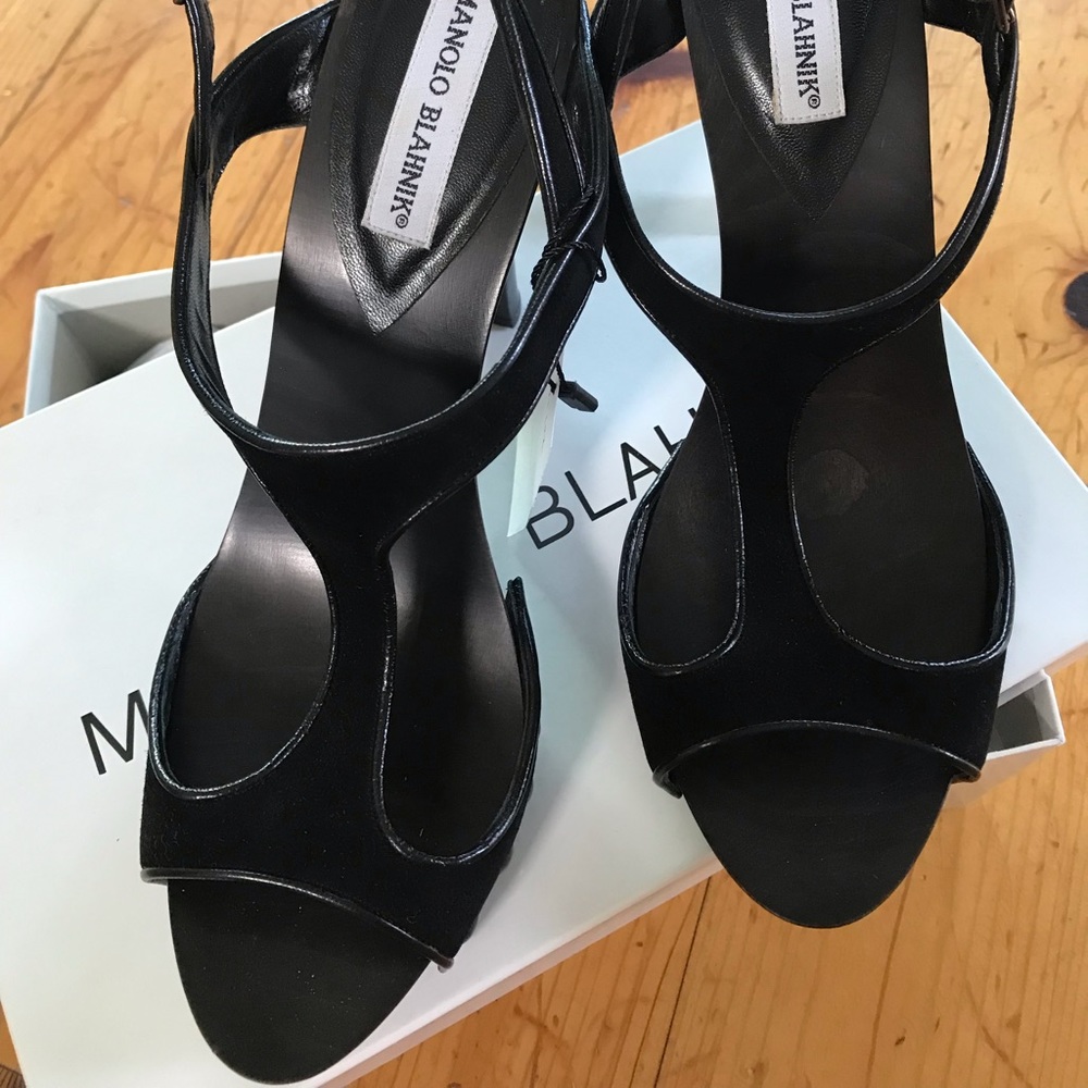 Manolo Blahnik Platform Sandals